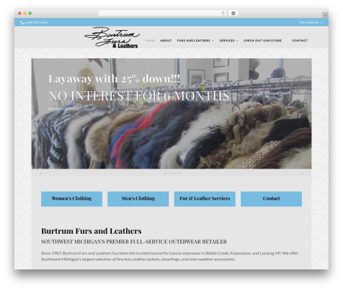 Beacon Theme WordPress theme - burtrumfursandleathers.com