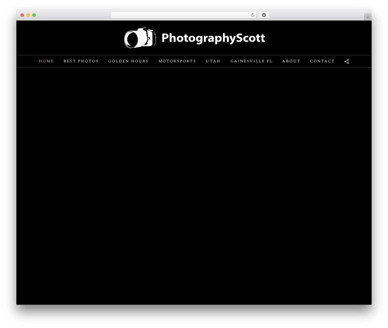 Best WordPress theme Flatbase - photographyscott.com