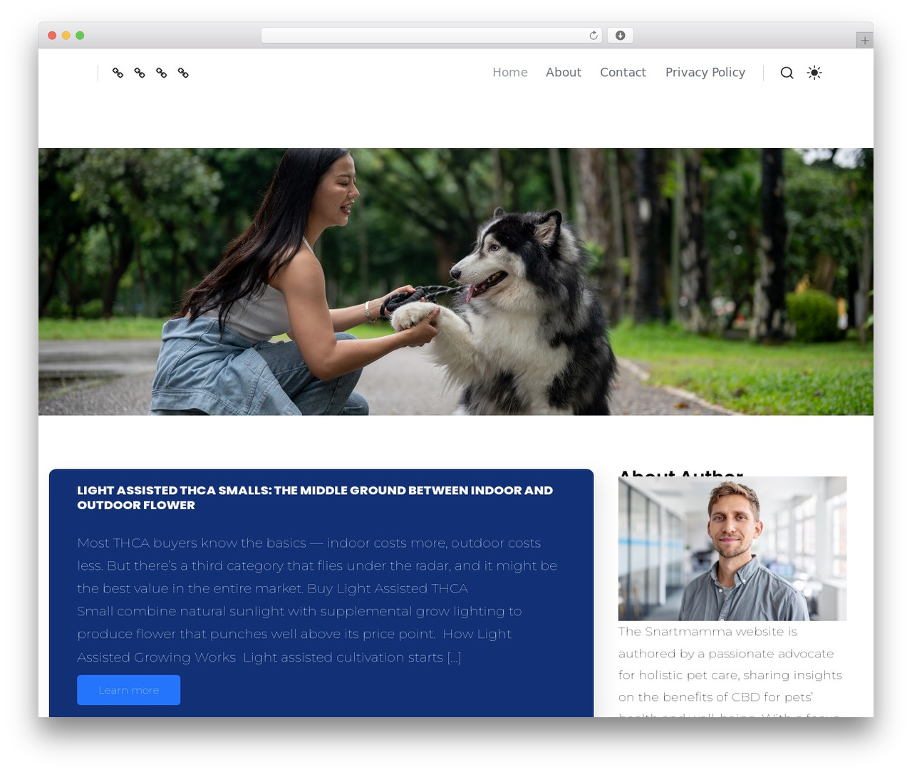 CoBlocks theme WordPress - snartmamma.com