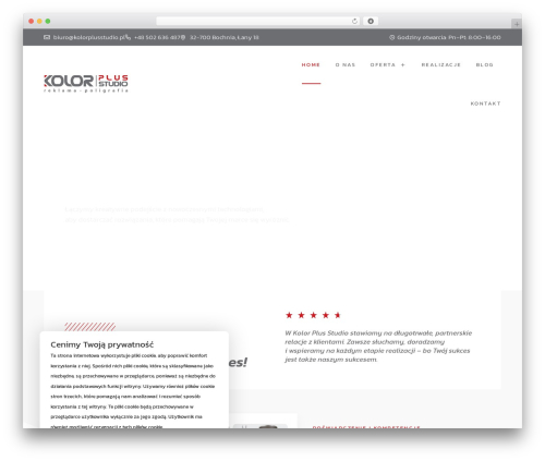 Flexible cookies WordPress plugin - kolorplusstudio.pl