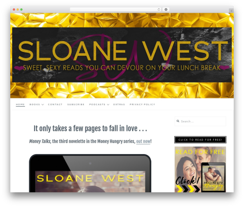 Islene WordPress theme - sloanewest.com