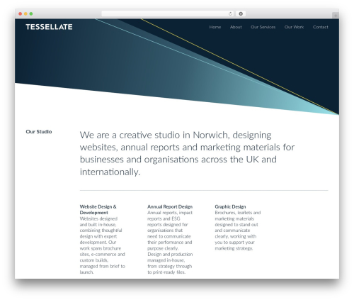Tessellate Base Theme WordPress theme - tessellate.co.uk