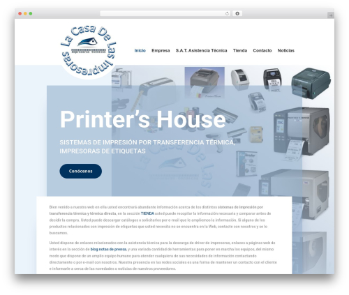 Theme WordPress Divi - printershouse.es