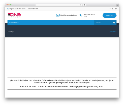 Theme WordPress Fabify - dnsistanbul.com