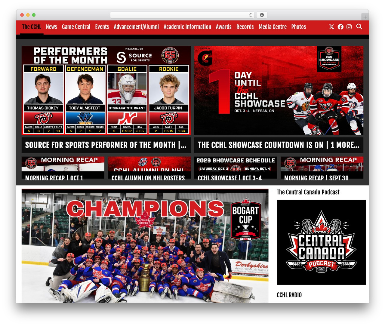 Theme WordPress Jaws - www.thecchl.ca