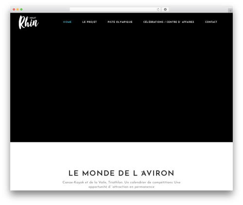 WaveRide theme WordPress - canotage-aviron-haut-rhin.com