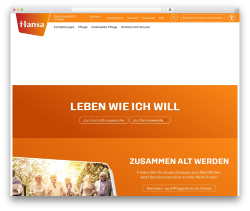 WordPress theme B&C Custom - hansa-gruppe.info