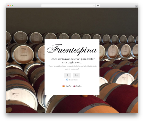 Ut portfolio WordPress plugin - fuentespina.com
