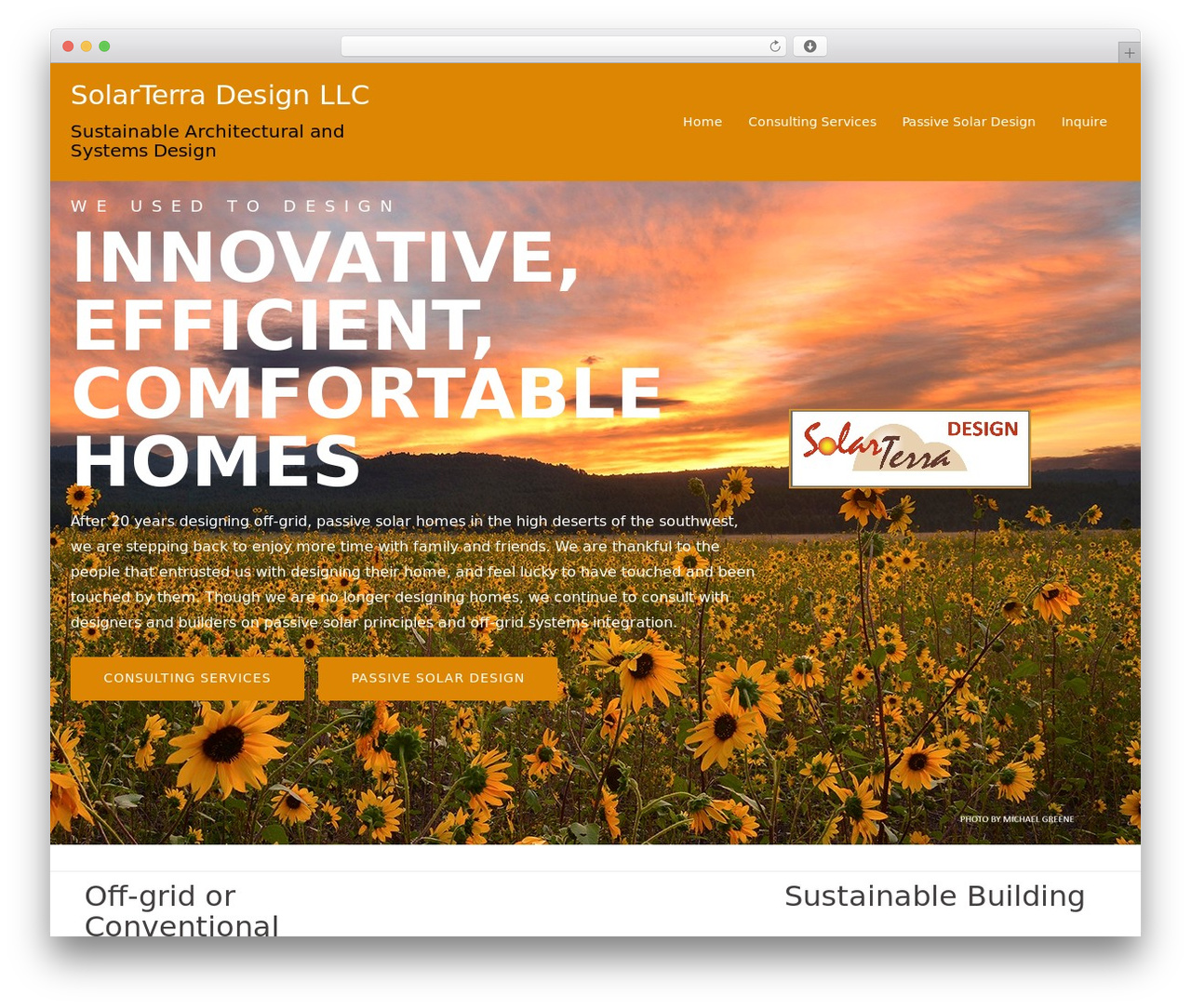 WordPress theme Construct-Ex - solarterra.com