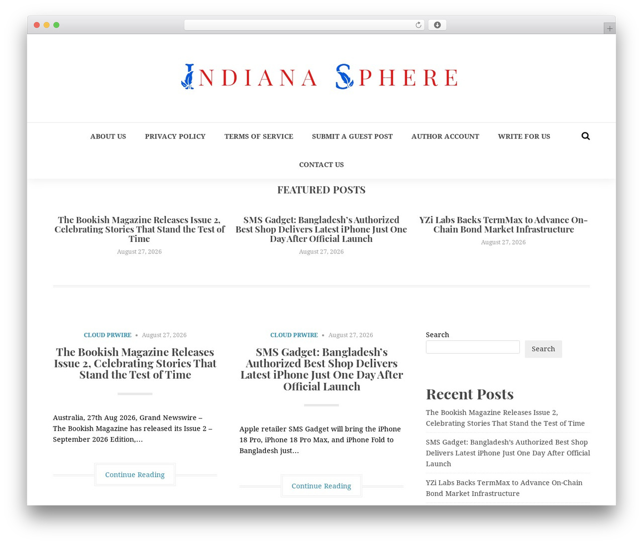 WordPress theme Leda - indianasphere.com WordPress theme Leda - indianasphere.com