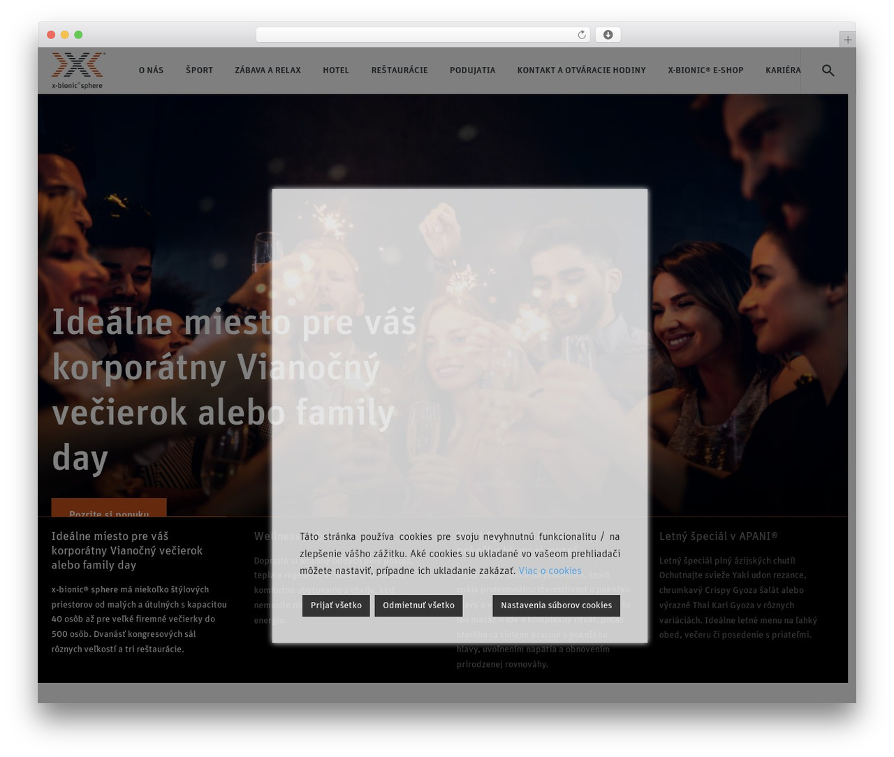 X-Bionic theme WordPress - x-bionicsphere.com