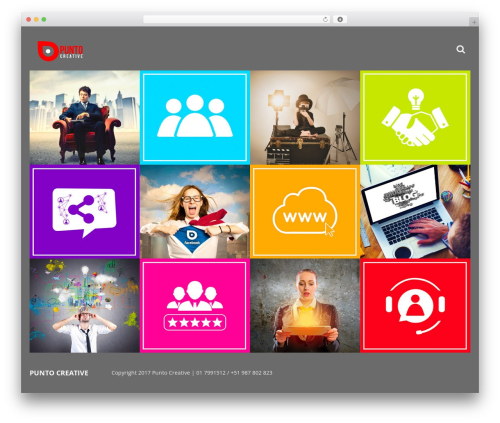 Bokeh WordPress theme - puntocreative.com