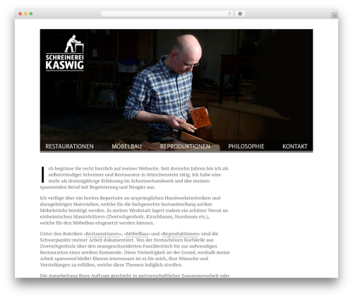 bytes & bones WP theme - moebelrestaurationen-kaswig.ch