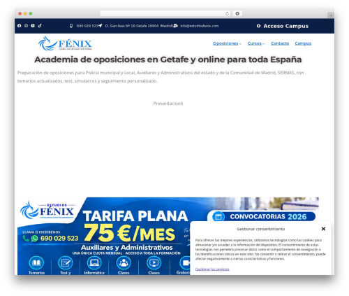 Codesk themer WordPress plugin - estudiosfenix.com