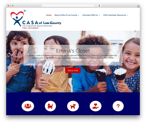 Divi WordPress theme - casaofleacounty.org