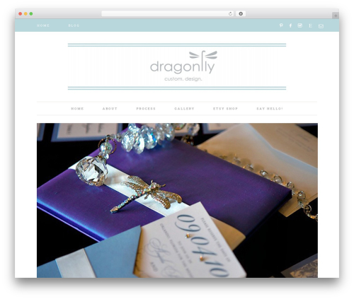 Rowan WordPress theme - dragonflycustomdesign.com