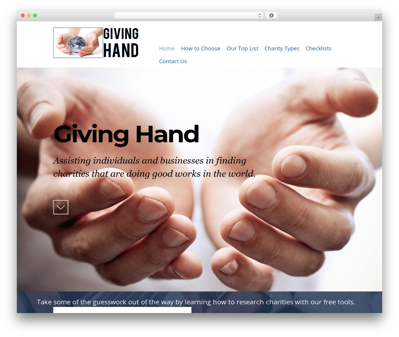 WordPress theme Divi - givinghand.org WordPress theme Divi - givinghand.org