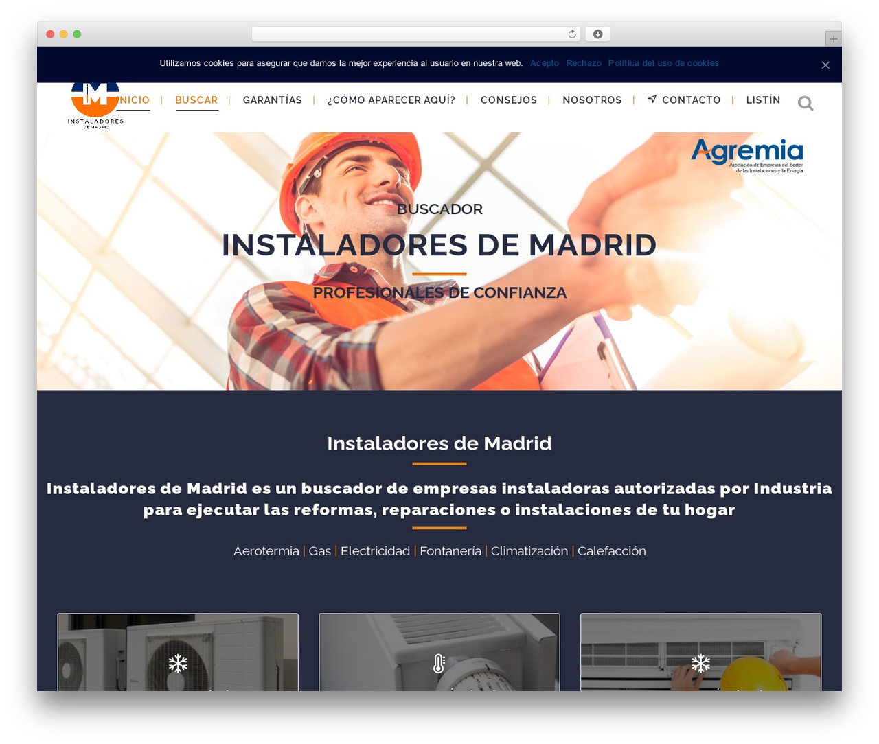 Bridge WordPress theme - instaladoresdemadrid.com Bridge WordPress theme - instaladoresdemadrid.com