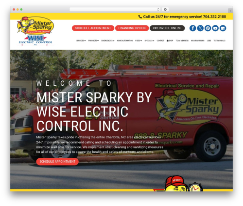 Wj xbrowser WordPress plugin - mistersparkycharlotte.com
