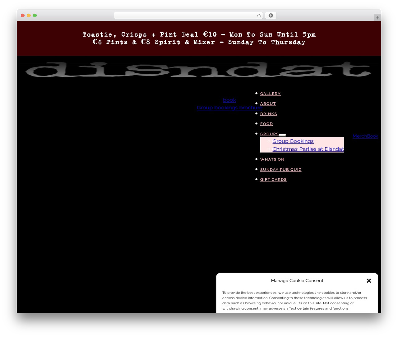 Theme WordPress Bricks - disndat.ie