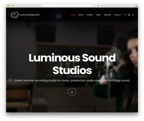 Uncode core WordPress plugin - luminoussound.com