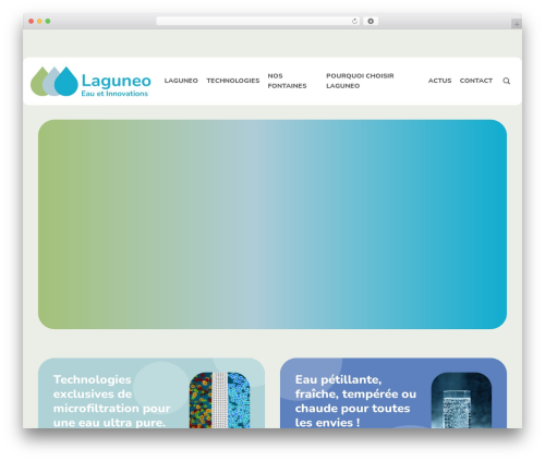 Uncode WordPress theme - laguneo.com