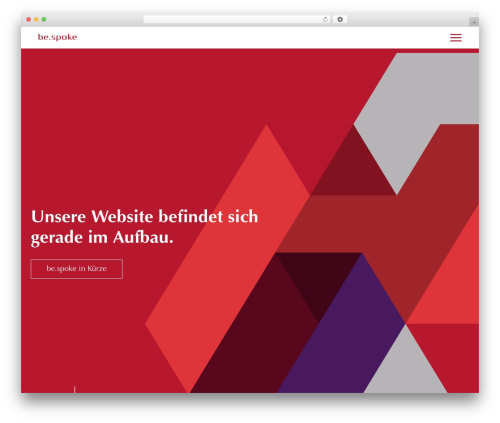 WordPress theme be.spoke WordPress Theme - bespoke.partners