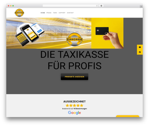 WordPress theme Flatsome - taxikassen.at