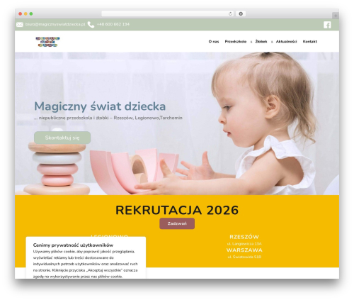 BaseTheme WordPress theme - www.magicznyswiatdziecka.pl
