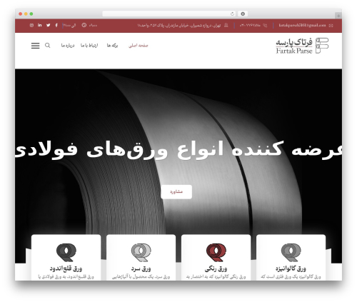 Best WordPress theme Braintech - fartakparseh.com