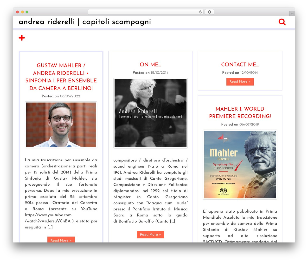 Briks theme WordPress - andreariderelli.it Briks theme WordPress - andreariderelli.it