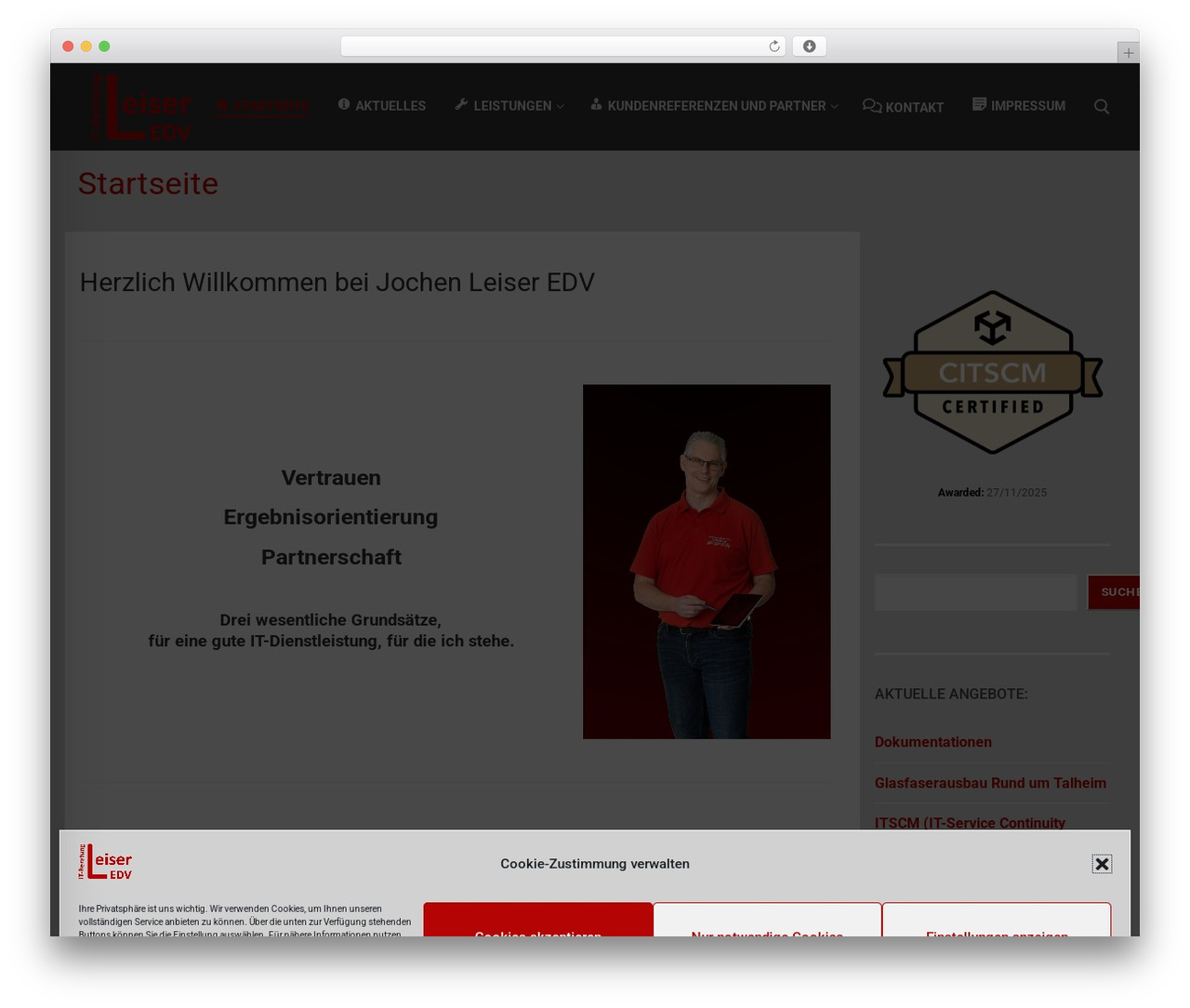 Customify WordPress theme - leiser-edv.de Customify WordPress theme - leiser-edv.de