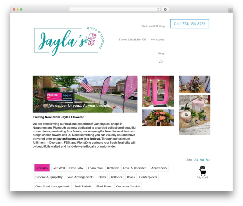Flower Delivery by Florist One (flower-delivery-by-florist-one) free WordPress plugin - jaylasflowers.com