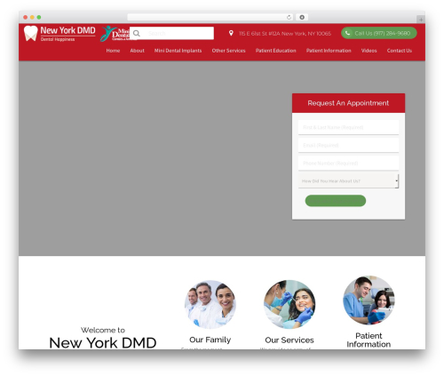 DoctorGenius Framework WordPress ecommerce theme - newyorkdmd.com