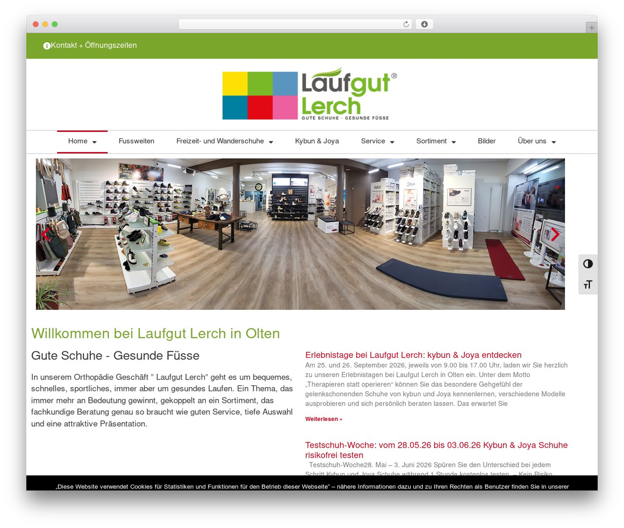 GeneratePress WordPress theme - laufgut-lerch.ch