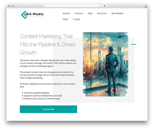 Genesis WP theme - kathrynaragon.com