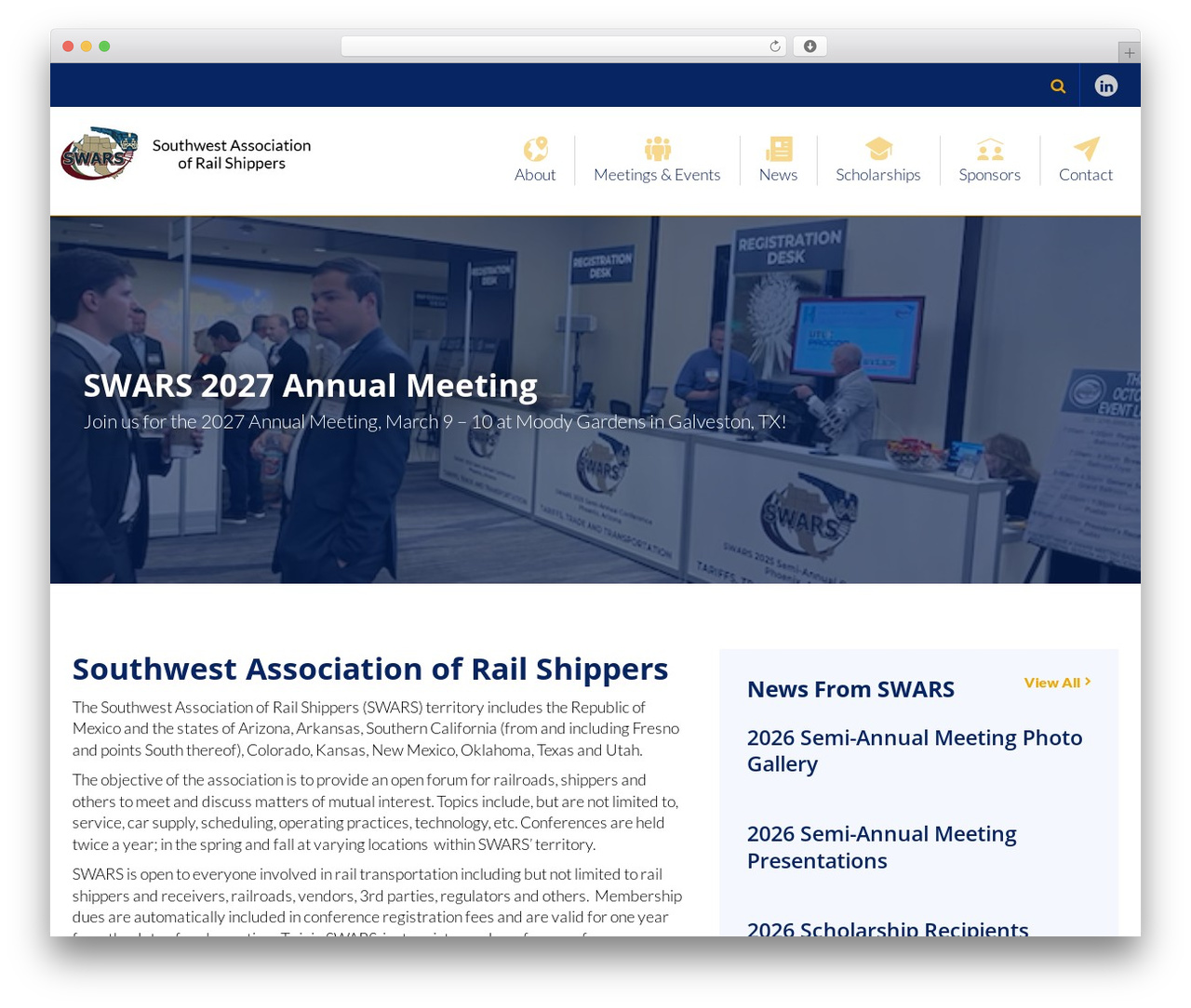 Idea Framework WordPress theme - swrailshippers.com Idea Framework WordPress theme - swrailshippers.com