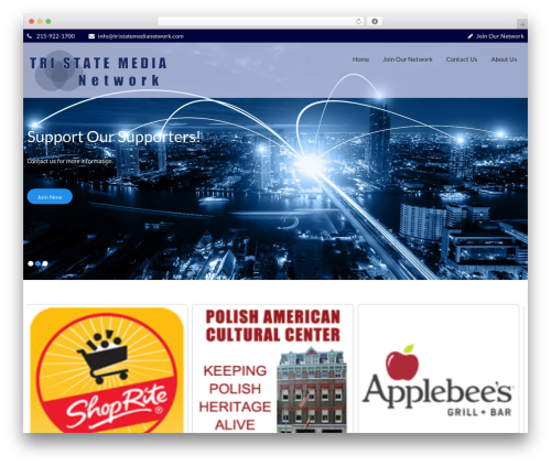 Perfect WordPress theme - tristatemedianetwork.com
