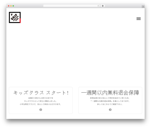 Pine WordPress theme - gripjj.com