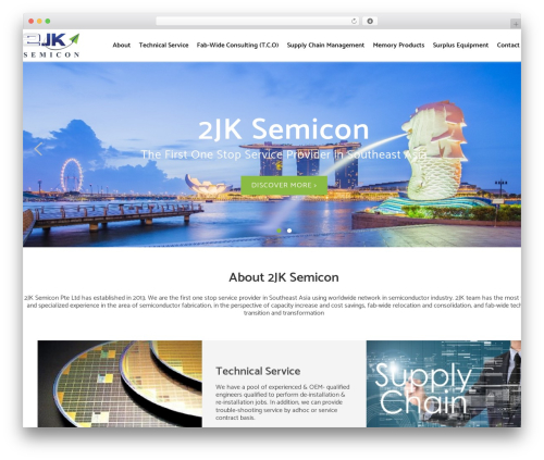 Theme WordPress MainTheme - 2jksemi.com