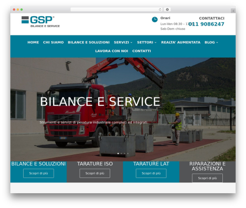 Arcedo WordPress theme - gsp-bilance.it