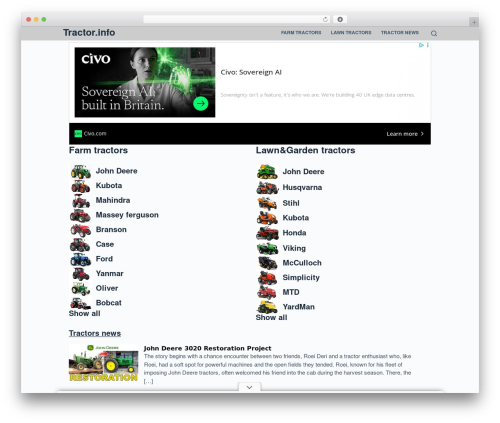 Dw glossary WordPress plugin - tractor.info