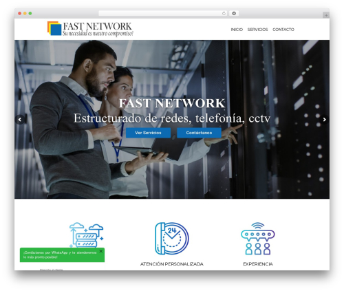 Elegante WordPress theme - fastnetworkhn.com