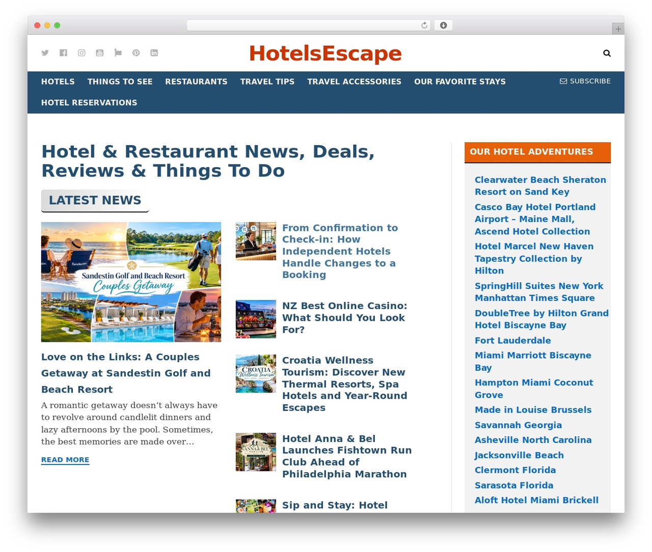 featured WordPress theme - hotelsescape.com featured WordPress theme - hotelsescape.com