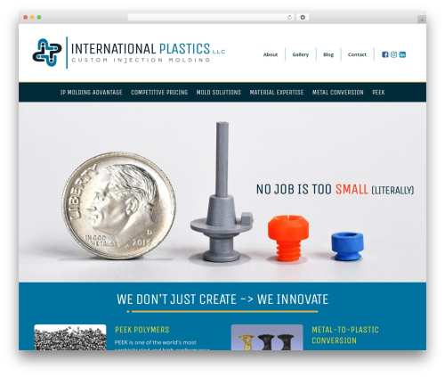 GeneratePress WordPress theme - internationalplasticsllc.com