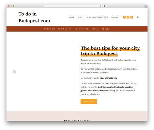 Genesis WP theme - todoinbudapest.com
