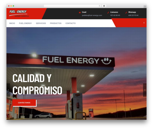 Industing theme WordPress - fuel-energy.com