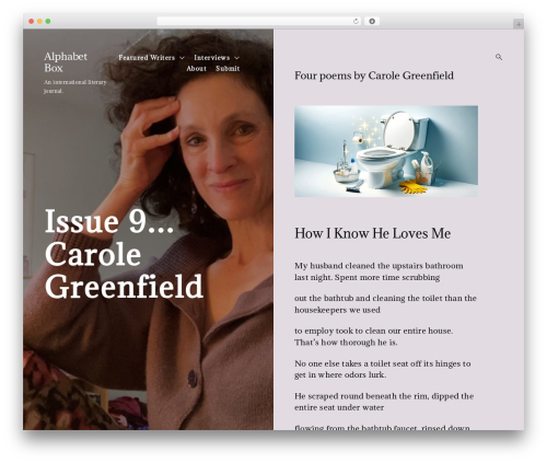 Theme WordPress Aperitive. - alphabetbox.com