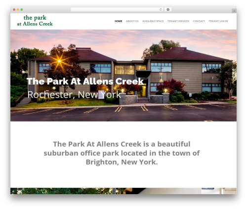 Theme WordPress Create - theparkatallenscreek.com