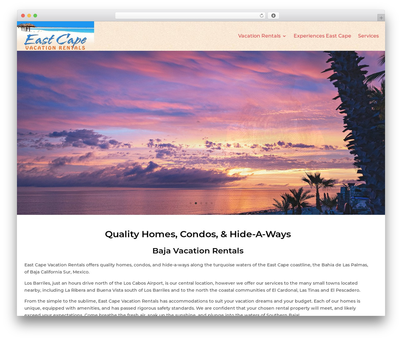 WordPress theme Divi - abajavacation.com WordPress theme Divi - abajavacation.com